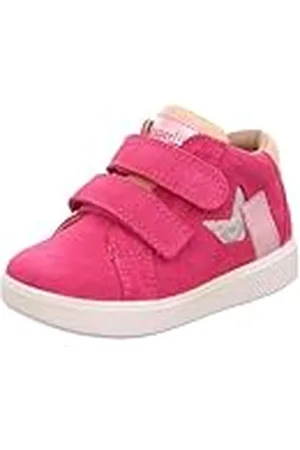 Superfit Supies 5510 - Zapatillas para Aprender a Andar, Color Rosa y Naranja, Rosa Naranja 5510, 19 EU Weit