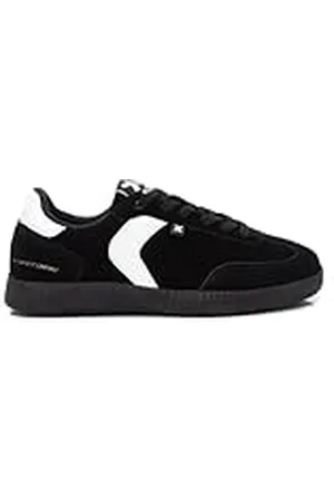 Xti Zapatilla Hombre Negro - Calzado Cómodo y Versátil - Moda Casual - Modelo 14339604 (Talla 43)