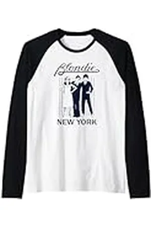 Blond Amsterdam Parallel Lines Album Art New York Vintage Band Camiseta Manga Raglan