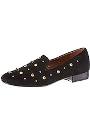The Divine Factory Iris, Mocasines (Loafer) Mujer, Negro (Noir 001), 37 EU