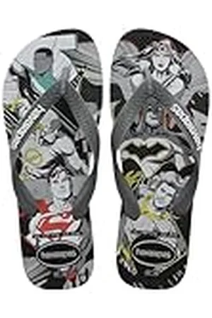 Havaianas Top Heróis DC, Chanclas Cómodas, Duraderas y Ligeras, Suela con Superhéroes de DC, Adultos Unisex