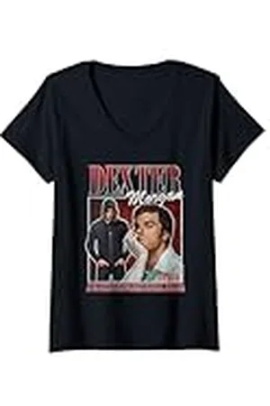 Dexter Mujer Morgan Bootleg Vibe Camiseta Cuello V