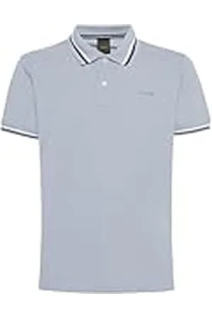 Geox M Camiseta Tipo Polo, Tejido Vaquero, XL para Hombre