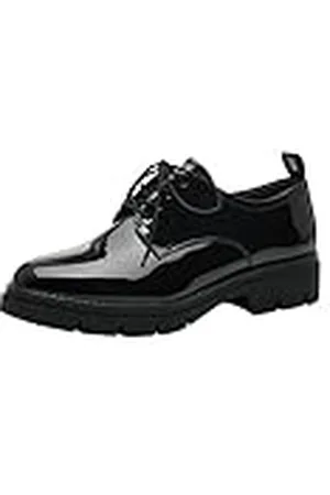 Tamaris Zapatos Veganos de Cordones de Caña Baja para Mujer, , 40 EU