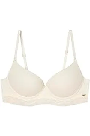 Women secret Cotton Collection 1 Gorgeous Sujetador Push up algodón Marfil, , 85C Women