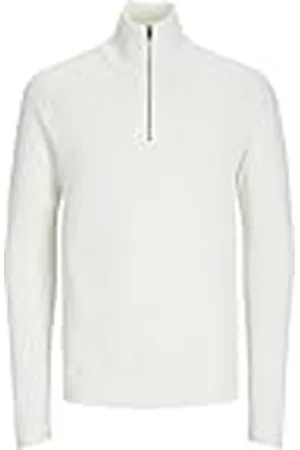 JACK & JONES Jjpannel Aw24-Media Cremallera Jersey de Punto, , L para Hombre