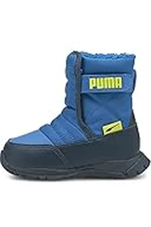 PUMA Nieve Boot WTR AC Inf, Zapatillas, Unisex bebé, Future Blue-Nrgy Yellow, 19 EU