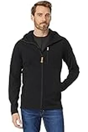 Fjällräven Fjallraven 81479-550 Keb Fleece Hoodie M Sweatshirt Hombre Black Tamaño XXL