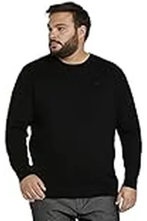 TOM TAILOR Hombre Plussize Basic Jersey con logotipo bordado 1024149, , 3XL Große Größen