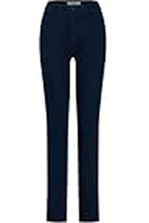 Brax Style Carola-Pantalones Cinco Bolsillos en Tejido Vaquero térmico Vestir, , 36W x 34L para Mujer