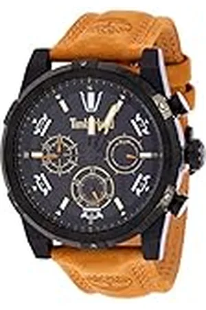 Timberland Reloj Analógico para Hombres de Cuarzo con Correa en Cuero TDWGF2230403