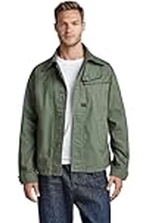 G-Star Para Hombre Sobrecamisa High Collar, , L
