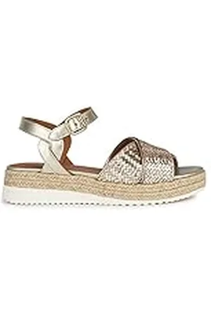 Geox D Eolie, Alpargatas con cuña Mujer, , 38 EU