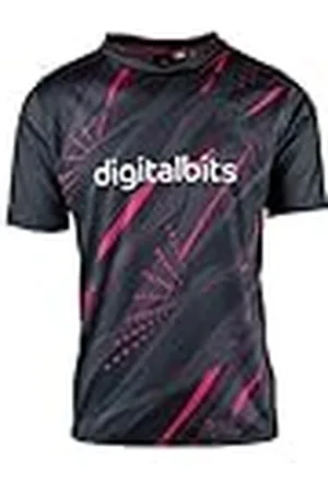As Roma SUPERPROMO Camiseta Replica Third 22/23, Negro y Rosa, 4 Años Unisex-Bambini y Niños, , 4 años