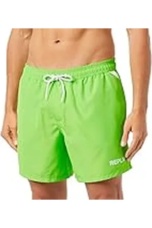Replay LM1127.000.82972R, Pantalones cortos Hombre, Verde , M
