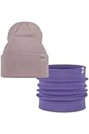 Buff ® Dúo Pack Street Knitted Gorro Lilon Rosewood Rosa y Knitted Braga de Cuello Lilon Metaverse Talla única Adulto