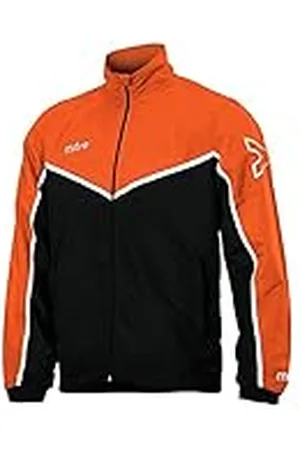 Mitre T70019 Chaqueta de Chándal para Entrenamiento, Unisex niños, Mandarina/Negro, M