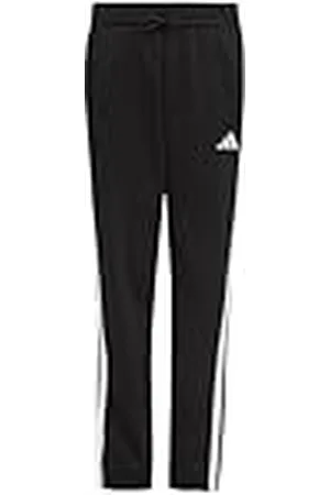 adidas Unisex niños Essentials 3 Stripes Pants, Black/White, 9-10 Years