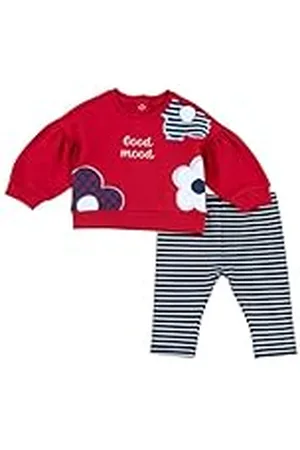 chicco Conjunto de Dos Piezas: Leggins Y Sudadera, Bebé-Niñas, , 3 años, Diseñado en Italia