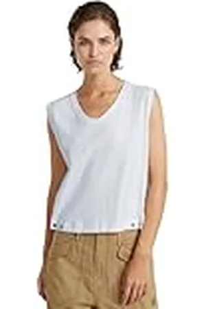 G-Star Para Mujer Top Riveted Loose, , L