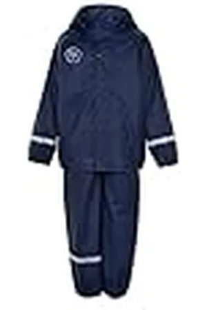 Color Kids Rain Set Solid PU Chaqueta para Lluvia, , 92 cm Unisex niños