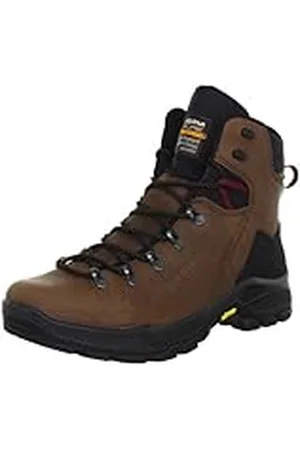 Alpina 680198 680198 - Zapatillas de Senderismo de Cuero para Hombre, Color , Talla 47 1/3