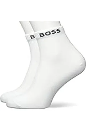 HUGO BOSS 2P SH Uni CC Calcetines Cortos, White100, 39-42 para Hombre