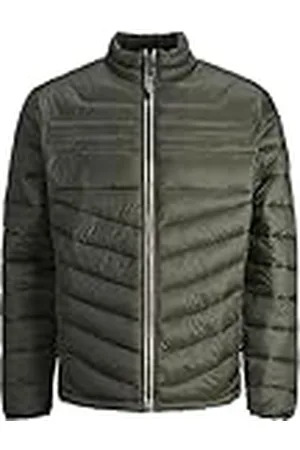 JACK & JONES PLUS Hero Puffer Collar Plus Size Chaqueta, , XXXXL para Hombre