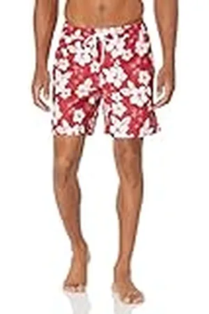 Amazon Bañador de Secado Rápido de 18 Cm - colores interrumpidos Hombre, , XXL
