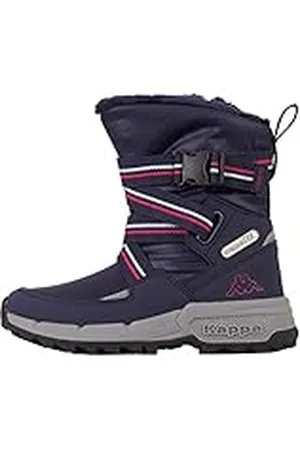 Kappa FONKI Tex K Unisex Kids, Zapatillas para Correr de Carretera, Azul (6722 Navy Pink), 25 EU