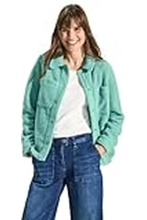 CECIL B212239 Chaqueta de Peluche con Cuello Camisero, , XXL Mujeres