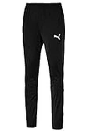 PUMA Liga Sideline Poly Pant Core, Pantalón, Negro ( Black- White), M EU