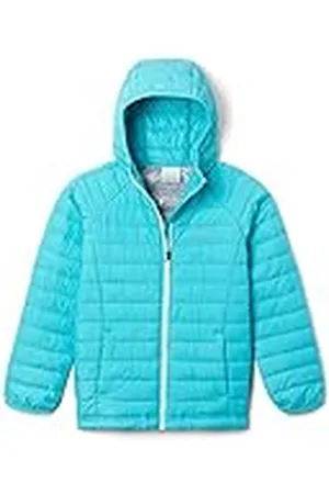 Columbia Powder Lite Girls Hooded Jacket Chaqueta Acolchada Con Capucha para Niñas