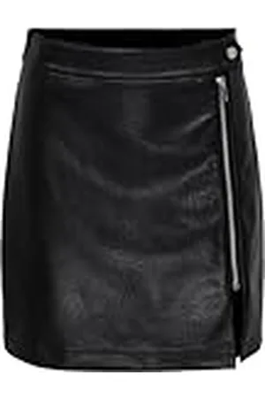 ONLY Onlmanilla Falda de Piel sintética Otw, , 40 para Mujer