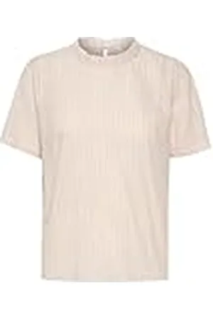 Cream Blusa kacr, Travertina, 46 para Mujer