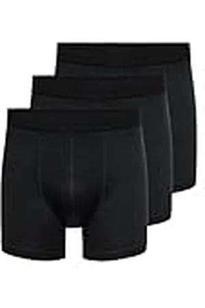Only & Sons ONSFITZ Bamboo Trunk Logo 3PCK Noos Bóxer, , L (Pack de 3) para Hombre