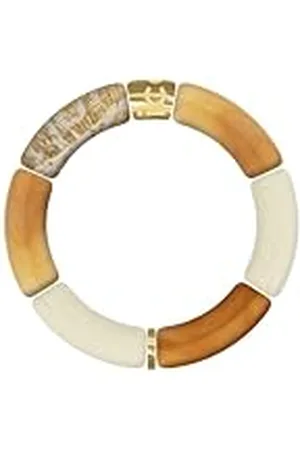 Ice-Watch ICE Jewellery - Bella bracelet - Warm orange - Pulsera de moda naranja, blanca y dorada para mujer (023543)