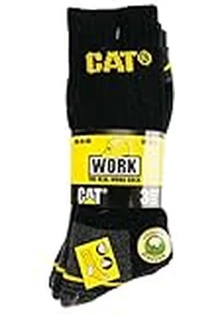Caterpillar Erpillar Real Work Arbeitssocken 3er Pack Calcetines, , 41-45 EU, 3 para Hombre