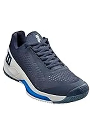 Wilson Rush Pro 4.0, Sneaker Hombre, Navy Blazer/White/Lapis Blue, 42 EU