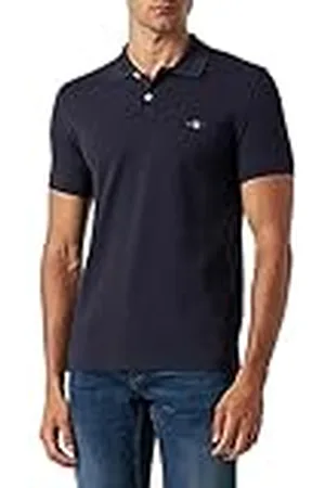 GANT Slim Shield SS Pique Polo Ajuste Estrecho, , L para Hombre