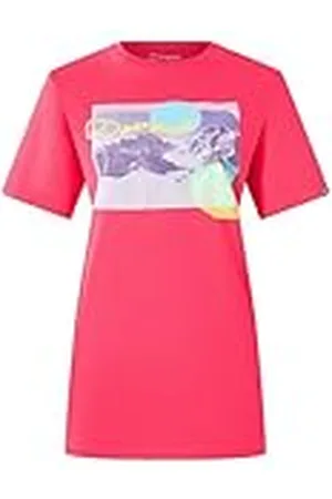 Berghaus Hill Hazed Camiseta, Fiery Pink, 40 para Mujer