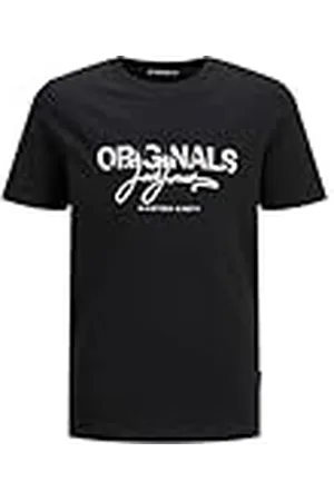 JACK & JONES JACK&JONES JUNIOR Joraruba AOP Branding tee SS Crew Jnr Camiseta, , 128 para Niños