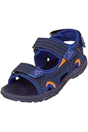 Kappa Early II Kids, Sandalia con Pulsera Unisex Niños, Blau (Navy/Orange 6744) 28 EU