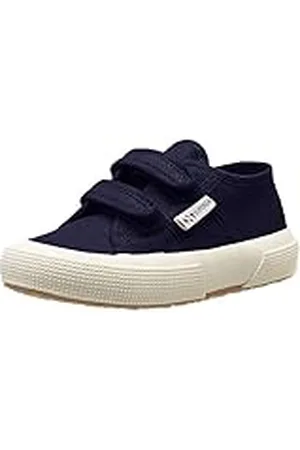 Superga 2750 Jvel Classic Zapatillas Unisex Para Niños, Azul (Navy), 27 EU