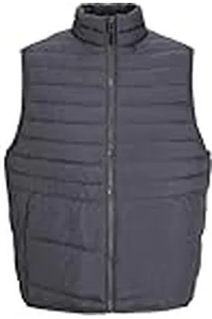 JACK & JONES Jjestate Packable BW Collar Noos Chaleco Acolchado, Asfalto, XL para Hombre