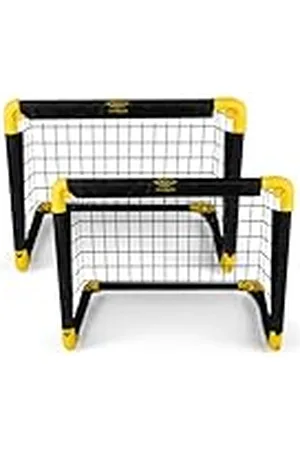 Umbro Mini Porterias de Futbol para Niños - Porteria Pop Up Set de 2 - 50 x 44 x 44 cm - Entrenamiento Futbol para Niños y Adultos - Para interiores y exteriores - Plástico