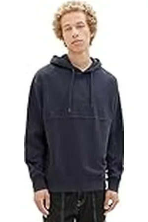 TOM TAILOR 1039428 Sudadera con Capucha con Logotipo Bordado, , XL para Hombre