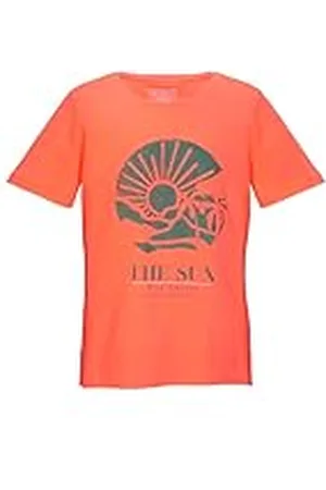 Killtec KOS 181 GRLS TSHRT Cuello Redondo, Camiseta de Verano con Estampado, , 152 para Niñas