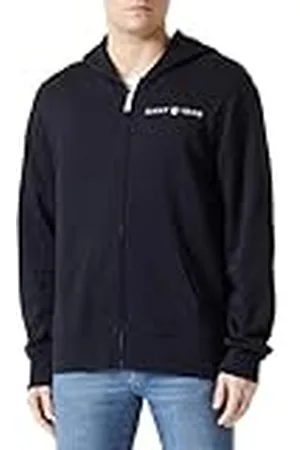 GANT Sudadera con Capucha Estampada con Cremallera Completa, , XXXL para Hombre