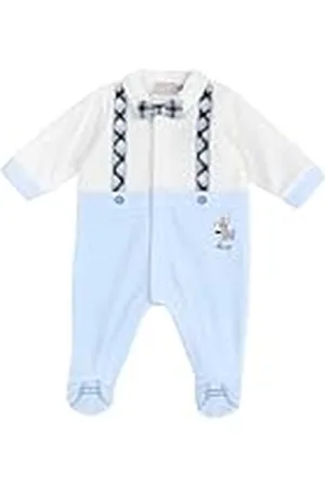 chicco Mono de Chenilla, Con Abertura En La Parte Delantera, Bebé-Niños, , 3 meses, Diseñado en Italia